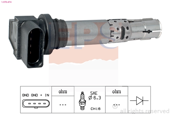 Ignition Coil (1.970.474)