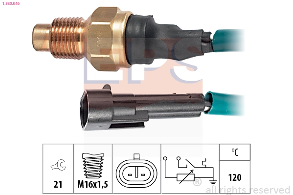 Sensor, coolant temperature (1.830.546)