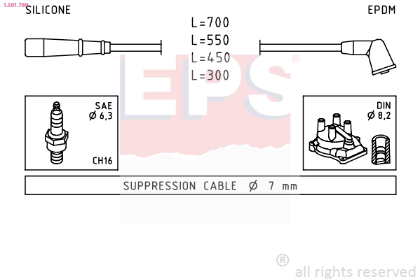 Ignition Cable Kit (1.501.789)