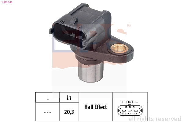 Sensor, camshaft position (1.953.346)
