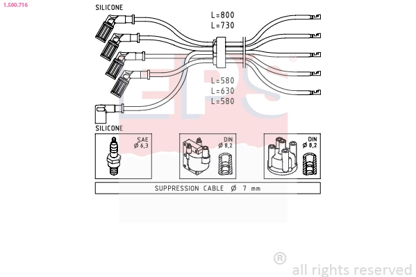 Ignition Cable Kit (1.500.716)