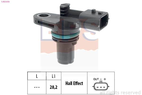 Sensor, crankshaft pulse (1.953.616)