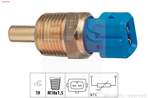 Sensor, coolant temperature (1.830.262)