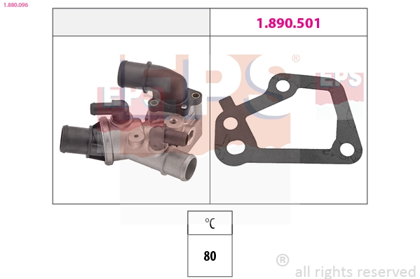 Thermostat, coolant (1.880.096)