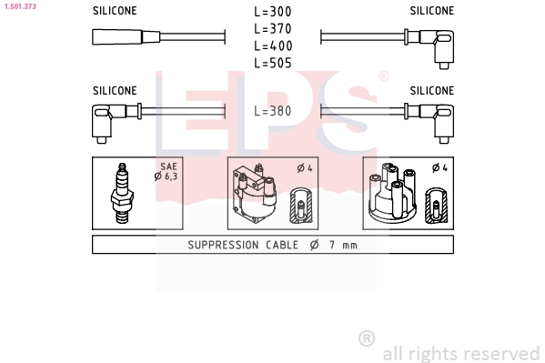 Ignition Cable Kit (1.501.373)