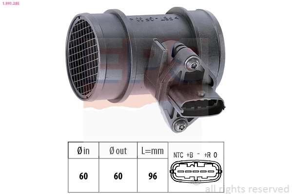 Mass Air Flow Sensor (1.991.285)