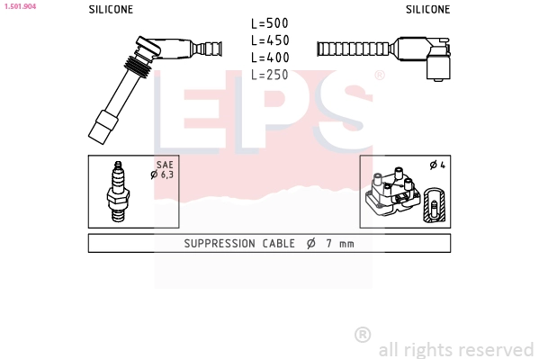 Ignition Cable Kit (1.501.904)