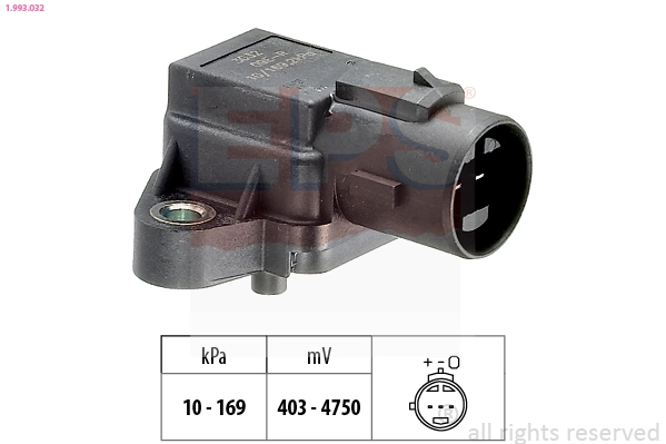 Air Pressure Sensor, altitude adaption (1.993.032)