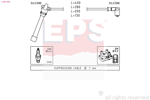 Ignition Cable Kit (1.501.504)
