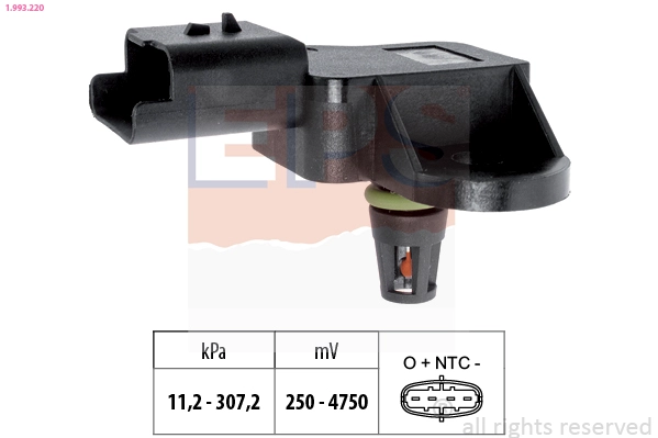 Sensor, boost pressure (1.993.220)
