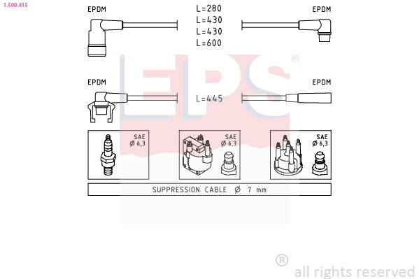 Ignition Cable Kit (1.500.415)