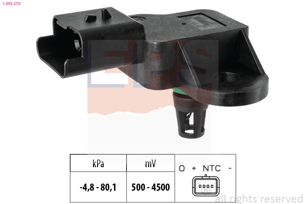 Air Pressure Sensor, altitude adaption (1.993.270)