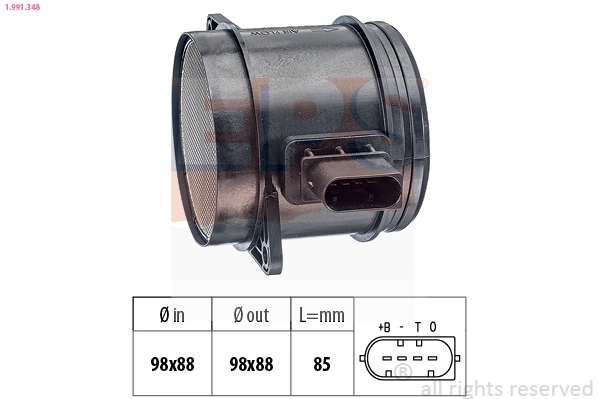 Mass Air Flow Sensor (1.991.348)
