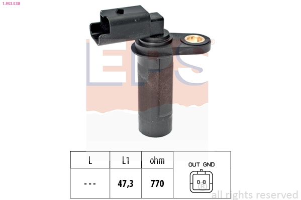 Sensor, crankshaft pulse (1.953.538)