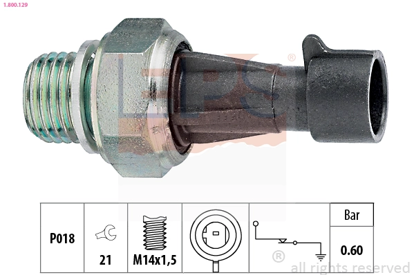 Oil Pressure Switch (1.800.129)