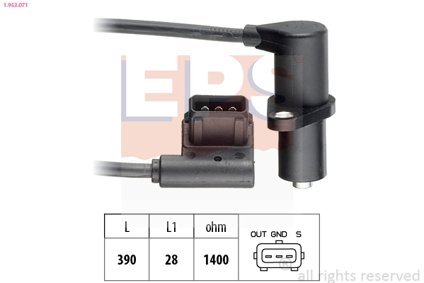Sensor, camshaft position (1.953.071)