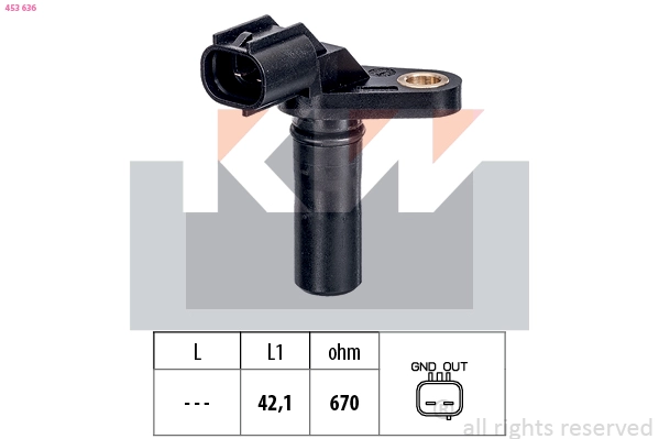 Sensor, RPM (453 636)
