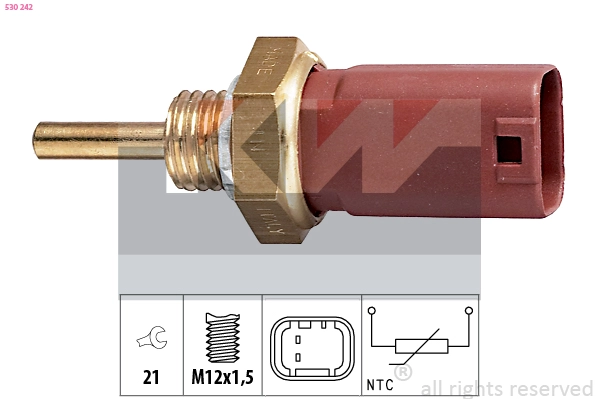 Sensor, coolant temperature (530 242)