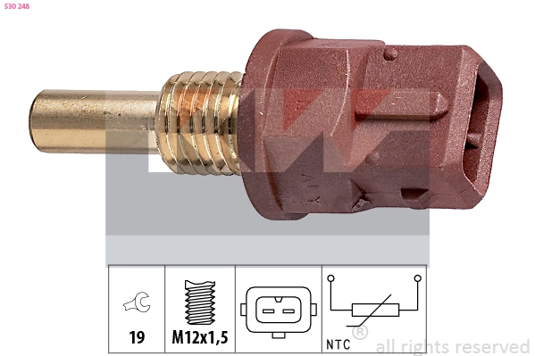 Sensor, oil temperature (530 248)