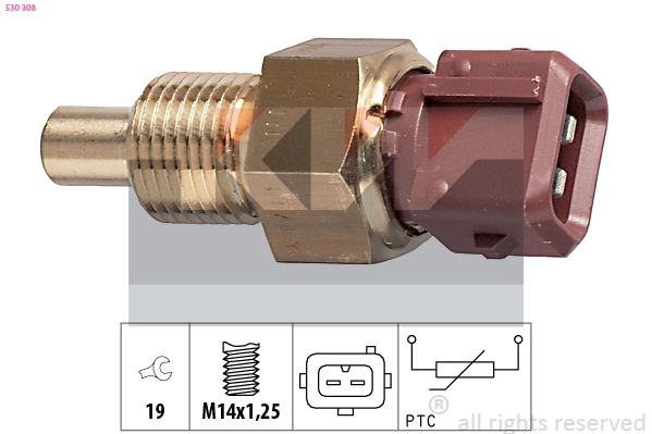 Sensor, coolant temperature (530 308)