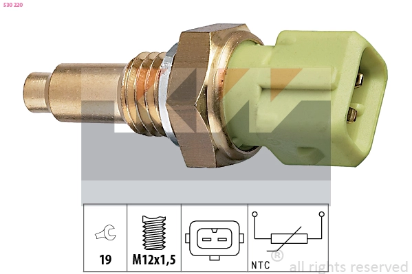 Sensor, coolant temperature (530 220)