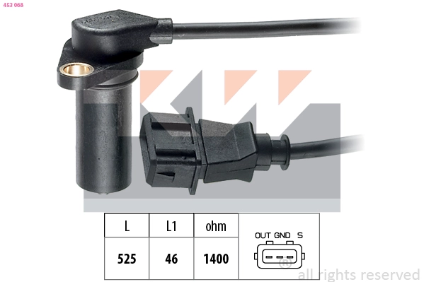 Sensor, crankshaft pulse (453 068)
