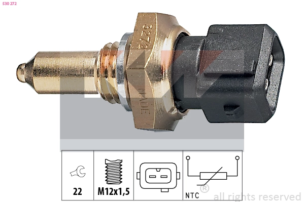 Sensor, oil temperature (530 272)
