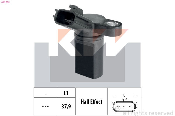 Sensor, crankshaft pulse (453 752)