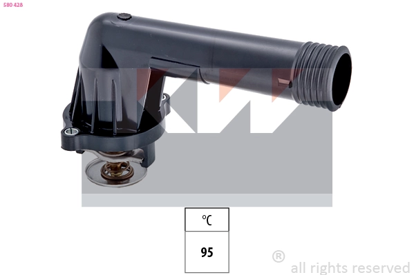 Thermostat, coolant (580 428)