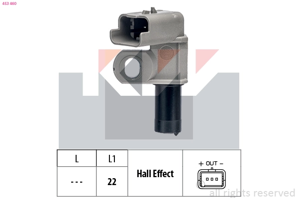 Sensor, camshaft position (453 460)