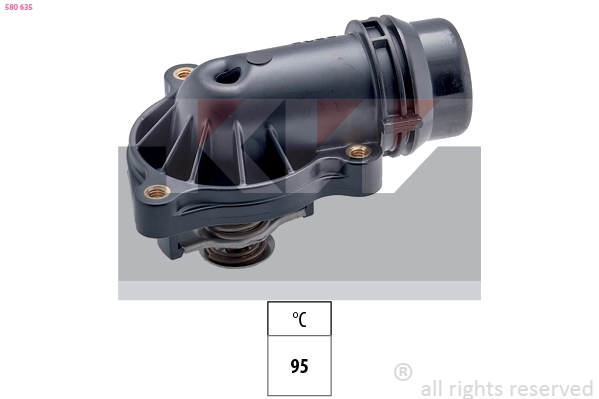 Thermostat, coolant (580 635)