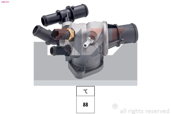 Thermostat, coolant (580 571)