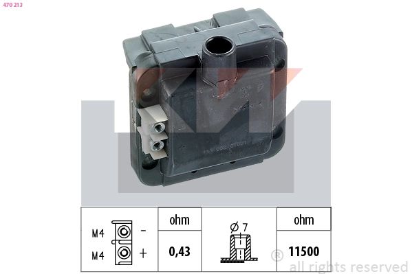Ignition Coil (470 213)