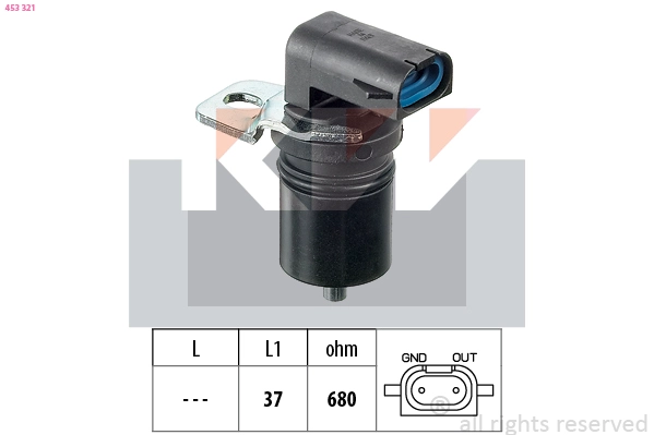 Sensor, RPM (453 321)