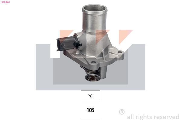 Thermostat, coolant (580 861)