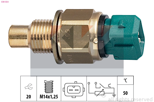 Sensor, coolant temperature (530 554)