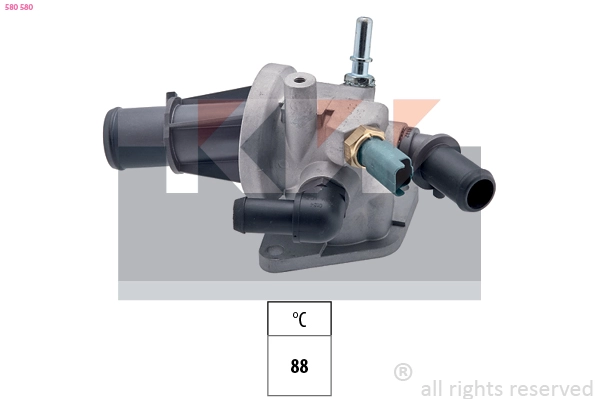Thermostat, coolant (580 580)