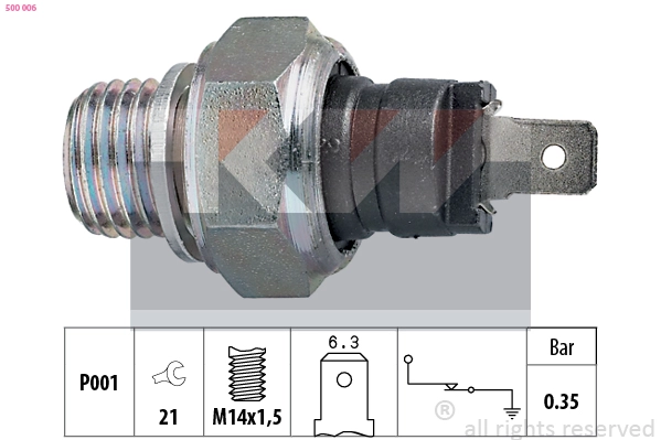 Oil Pressure Switch (500 006)