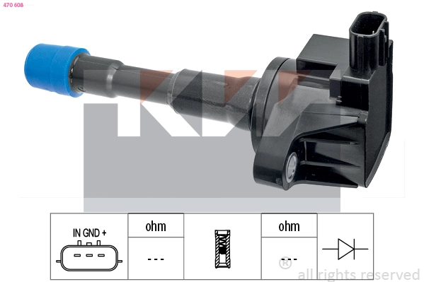 Ignition Coil (470 608)
