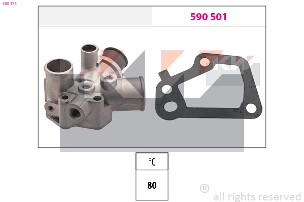 Thermostat, coolant (580 175)