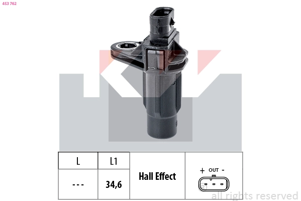 Sensor, crankshaft pulse (453 762)