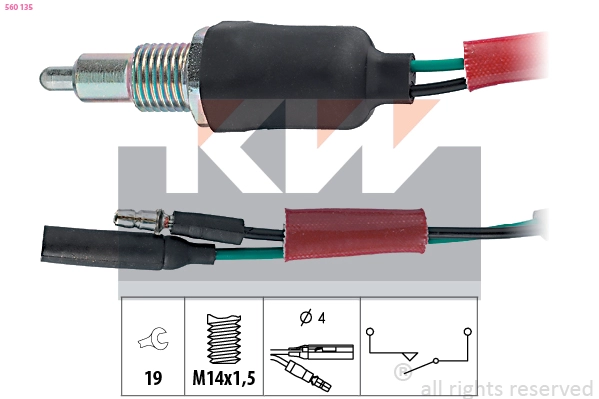 Switch, reverse light (560 135)