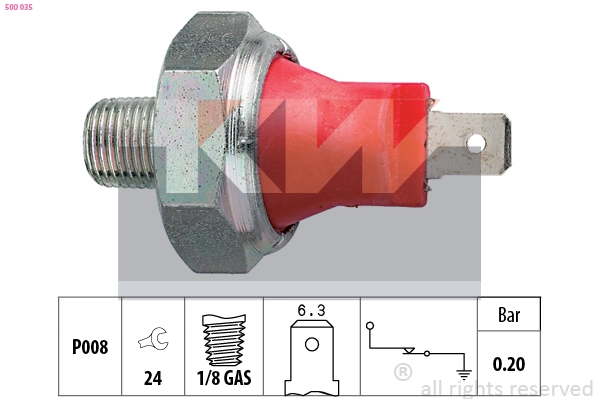 Oil Pressure Switch (500 035)