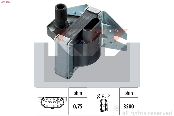 Ignition Coil (470 108)