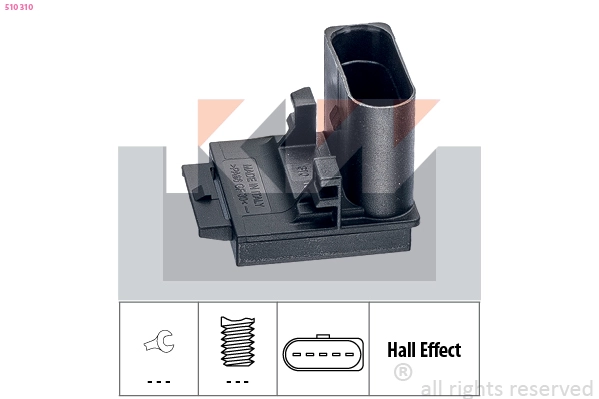Switch, clutch control (cruise control) (510 310)