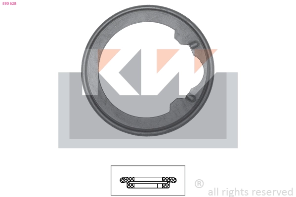 Seal, thermostat (590 628)