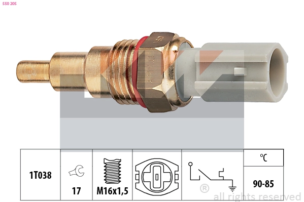 Temperature Switch, radiator fan (550 205)