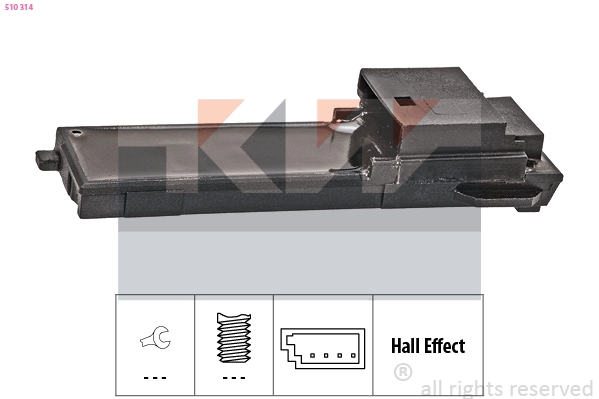 Switch, clutch control (cruise control) (510 314)