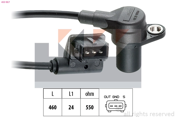 Sensor, crankshaft pulse (453 057)