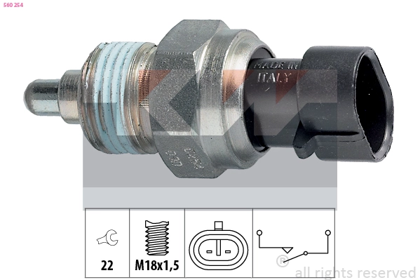 Switch, reverse light (560 254)